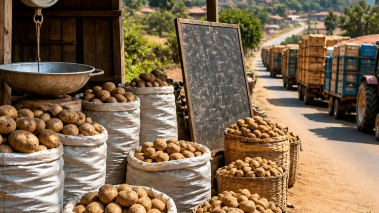 Pommes de terre : l’abondance fait chuter les prix à Andramasina